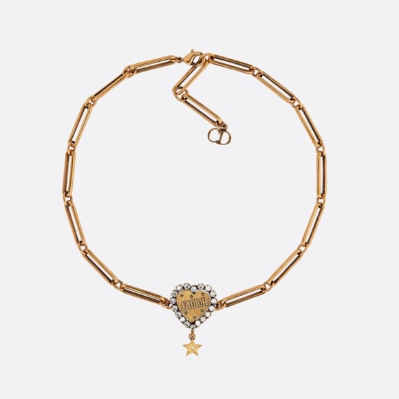 dior heart choker